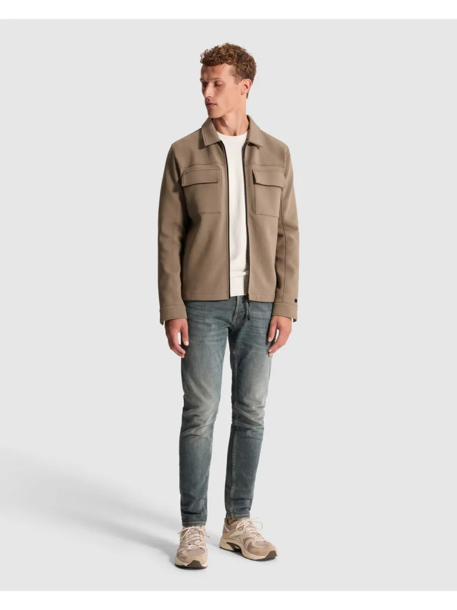 cast-iron-zip-jacket-regular-fit-interlock-csw2609436-8026-walnut-bruin-2 CAST IRON-Zip jacket regular fit interlock-CSW2609436-8026 Walnut-BRUIN