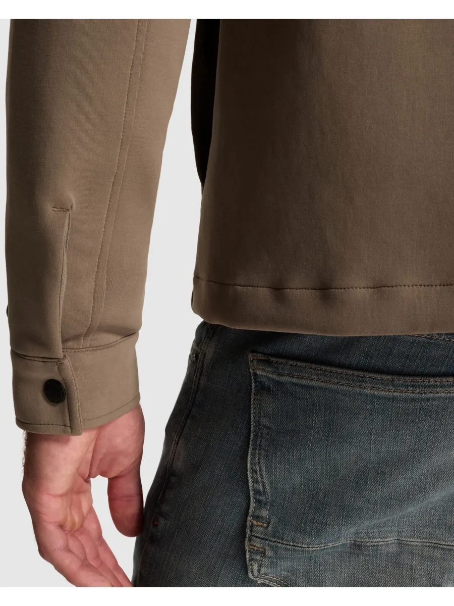 cast-iron-zip-jacket-regular-fit-interlock-csw2609436-8026-walnut-bruin-5 CAST IRON-Zip jacket regular fit interlock-CSW2609436-8026 Walnut-BRUIN