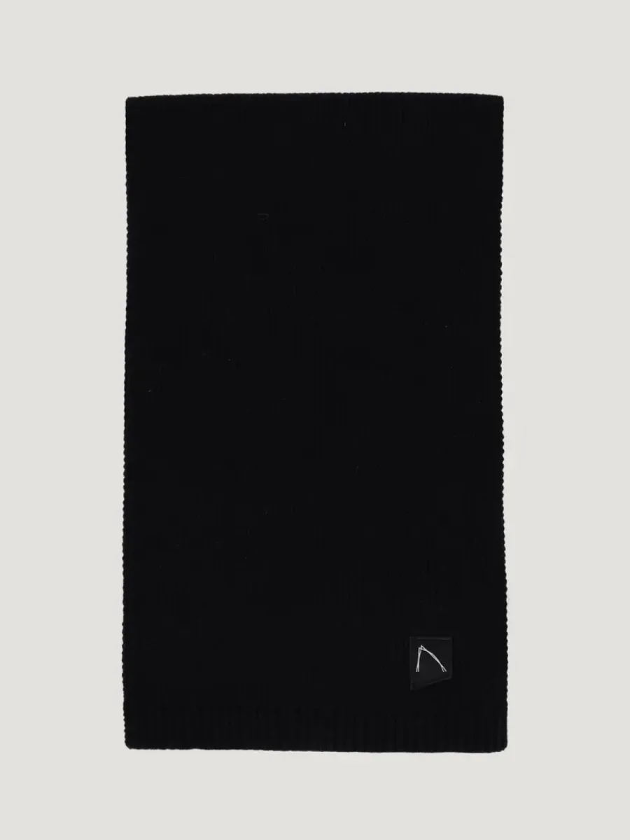 Chasin-Stubai scarf-9A300004-E9001 Jet black-ZWART