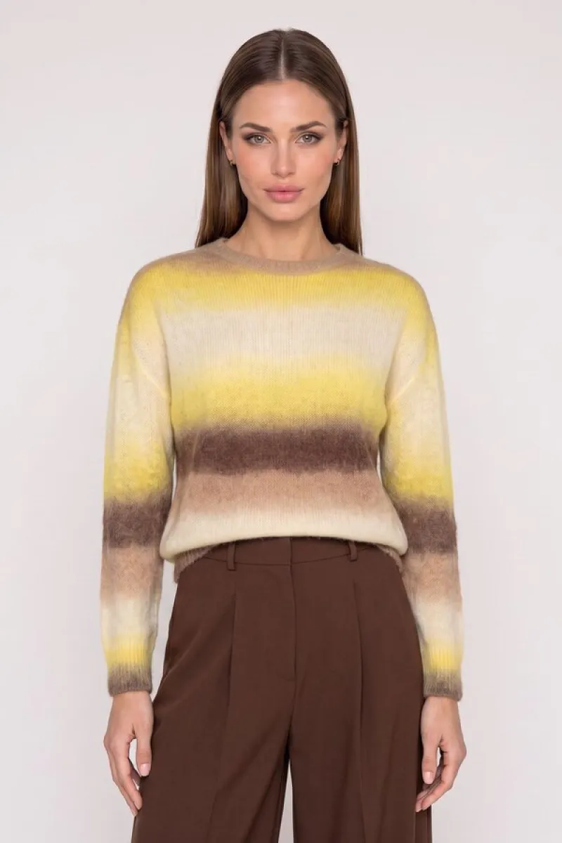 due-amanti-weaves-yellow-choco-stripes-geel-3 Due Amanti--Weaves-Yellow choco stripes-GEEL