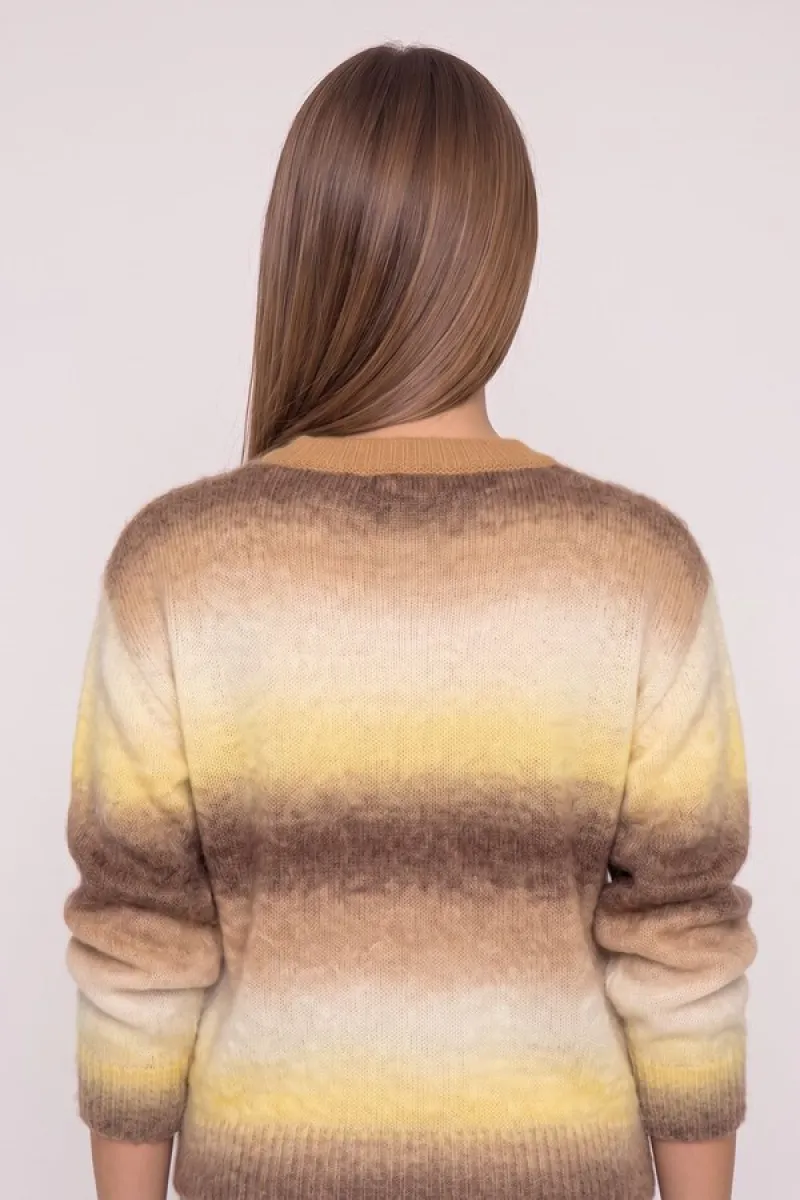 due-amanti-weaves-yellow-choco-stripes-geel-5 Due Amanti--Weaves-Yellow choco stripes-GEEL