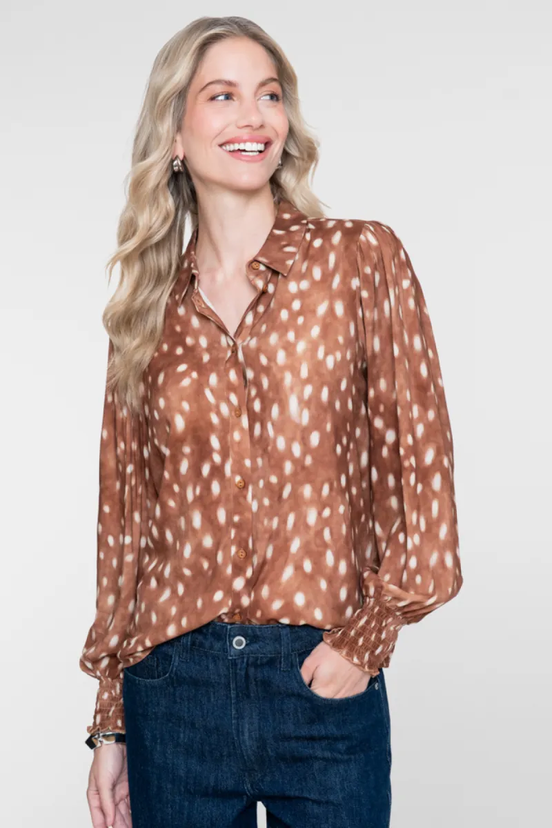 geisha-blouse-63900-20-735-camel-ecru-camel-4 GEISHA-Blouse-63900-20-735 Camel/ecru-CAMEL