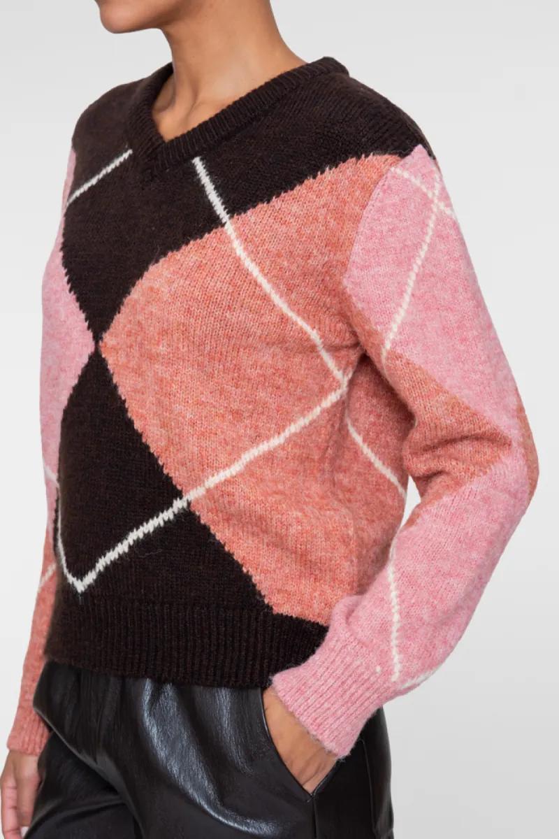 geisha-pull-argyle-64876-23-775-brown-orange-pink-bruin-3 GEISHA-Pull argyle-64876-23-775 Brown/orange/pink-BRUIN