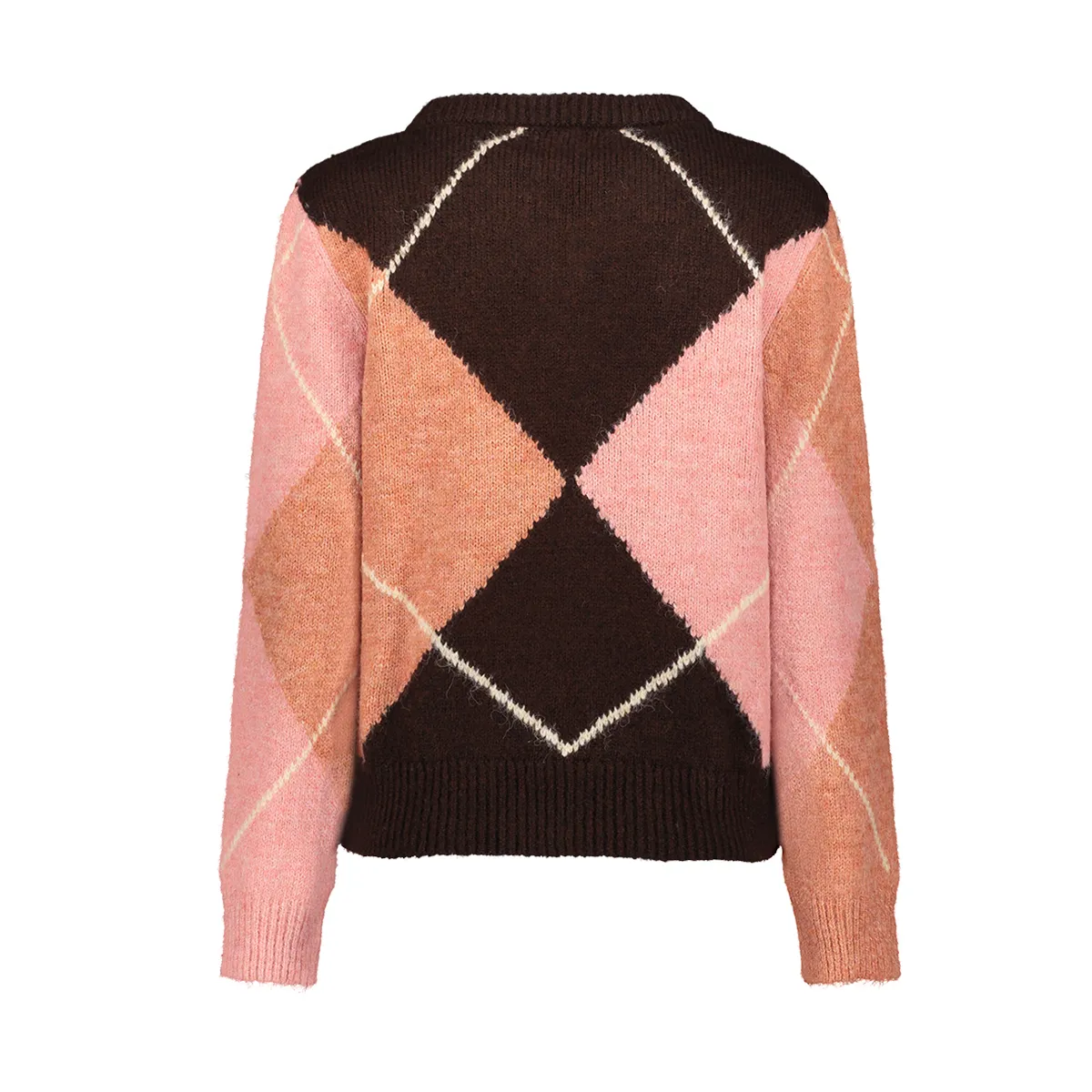 geisha-pull-argyle-64876-23-775-brown-orange-pink-bruin-4 GEISHA-Pull argyle-64876-23-775 Brown/orange/pink-BRUIN