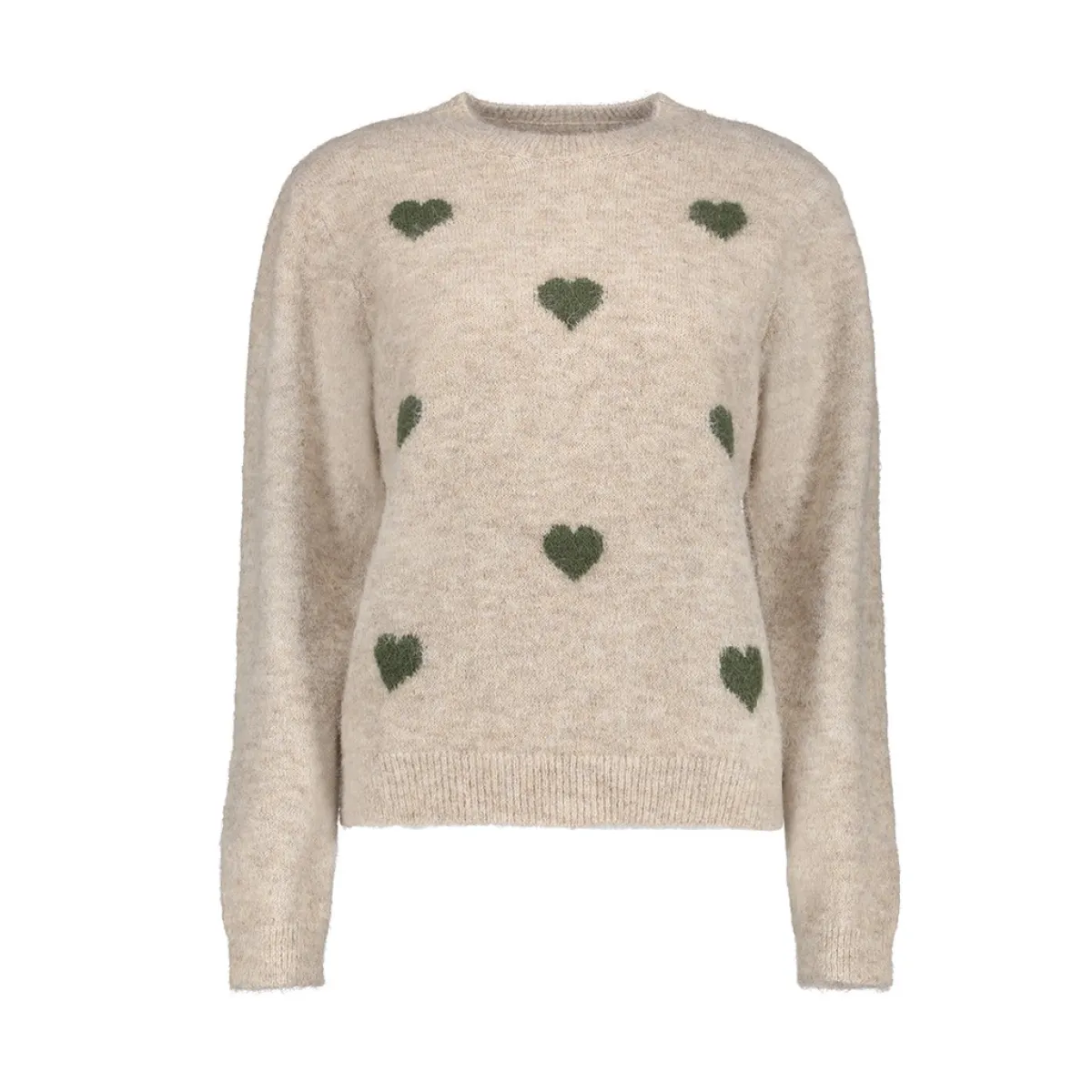 GEISHA-Pullover-64868-70-720 Sand/army-ZAND