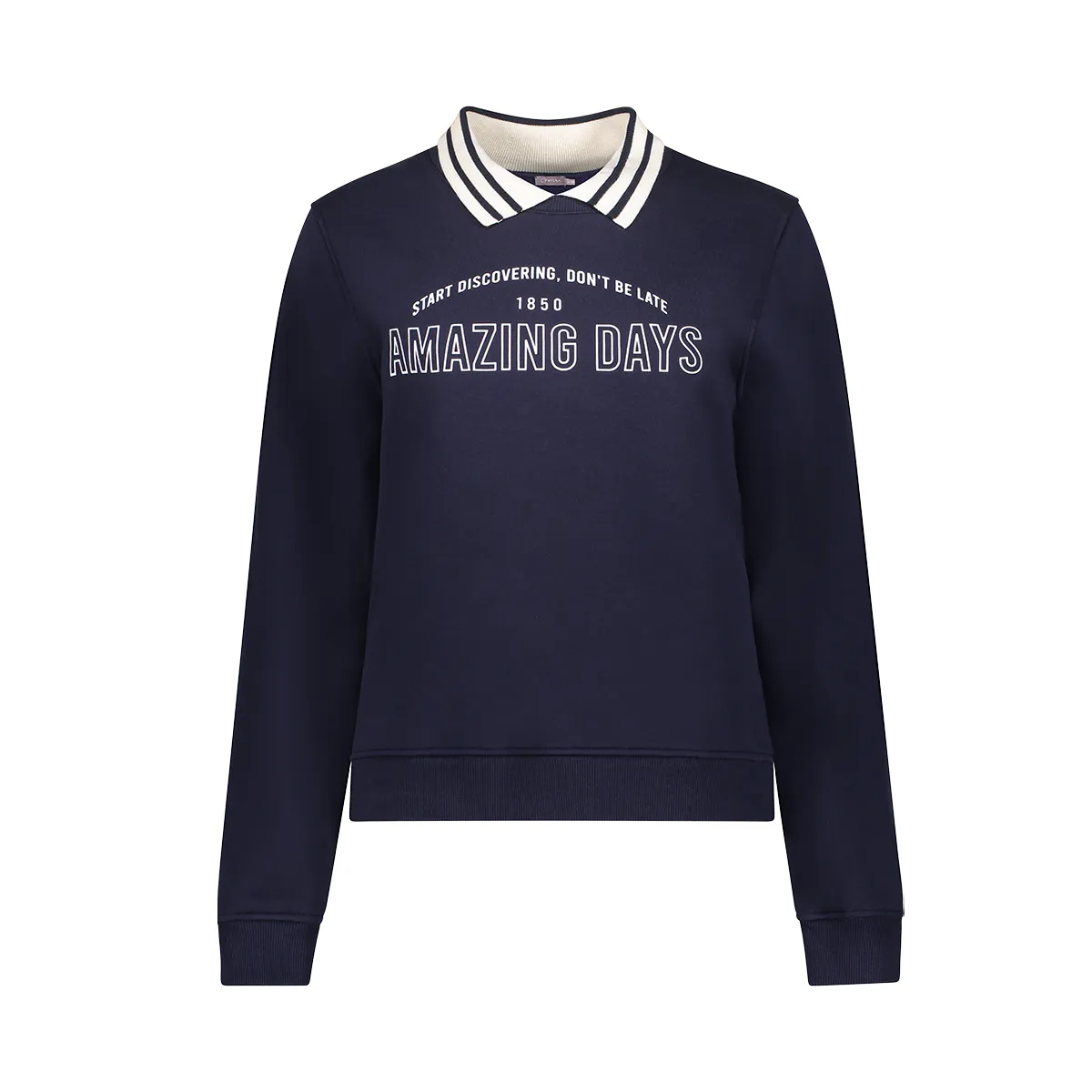 GEISHA-Sweat amazing days-62862-41-675 Navy-NAVY