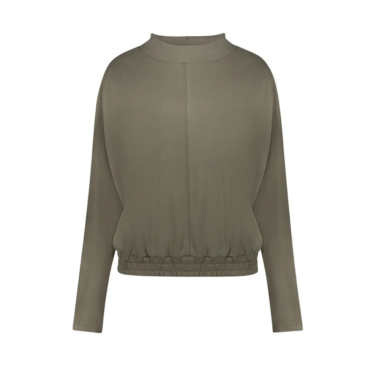 GEISHA-Sweater-63932-20-530 Moss green-MOSGROEN