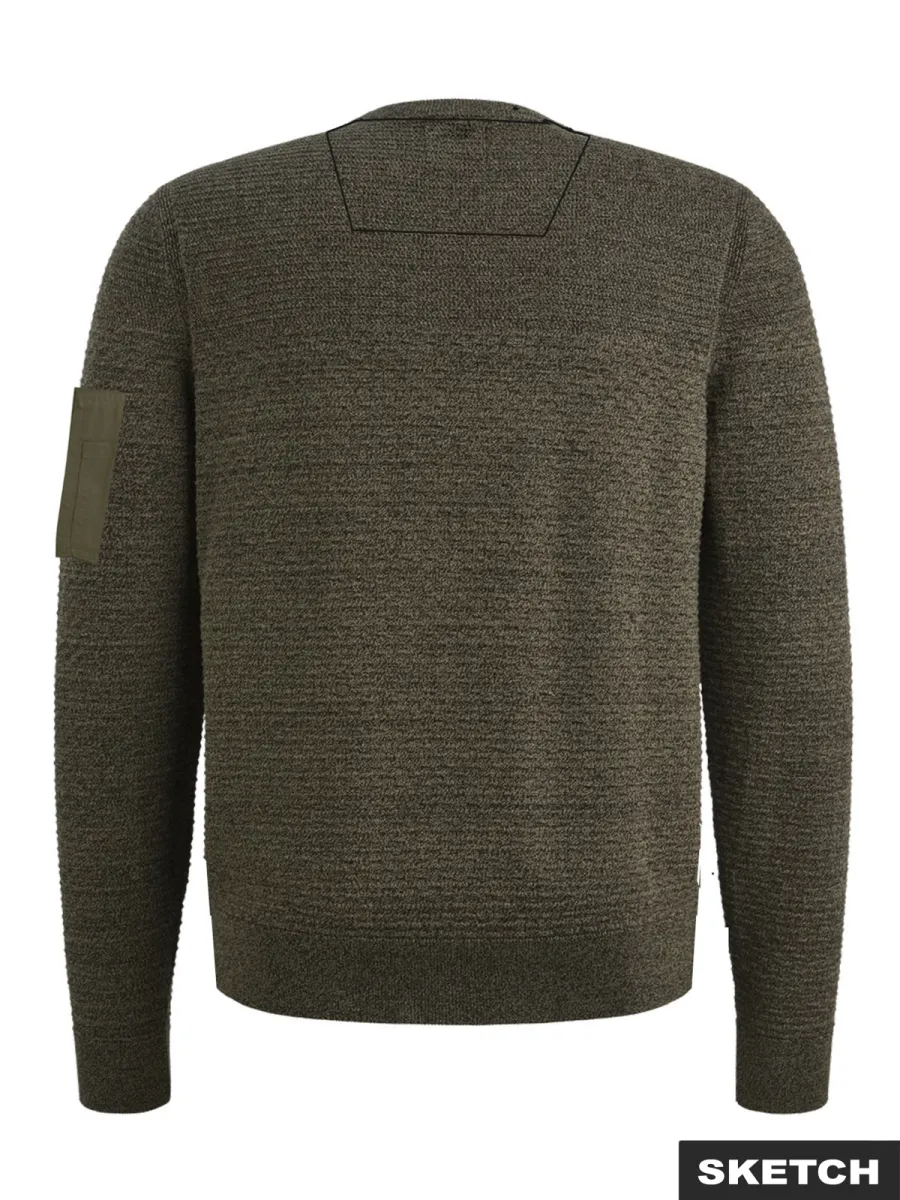 jack-jones-jcoleague-knit-crew-neck-smu-12313164-dusty-olive-olijf-1 JACK & JONES-JCOLEAGUE KNIT CREW NECK SMU-12313164-Dusty olive-OLIJF