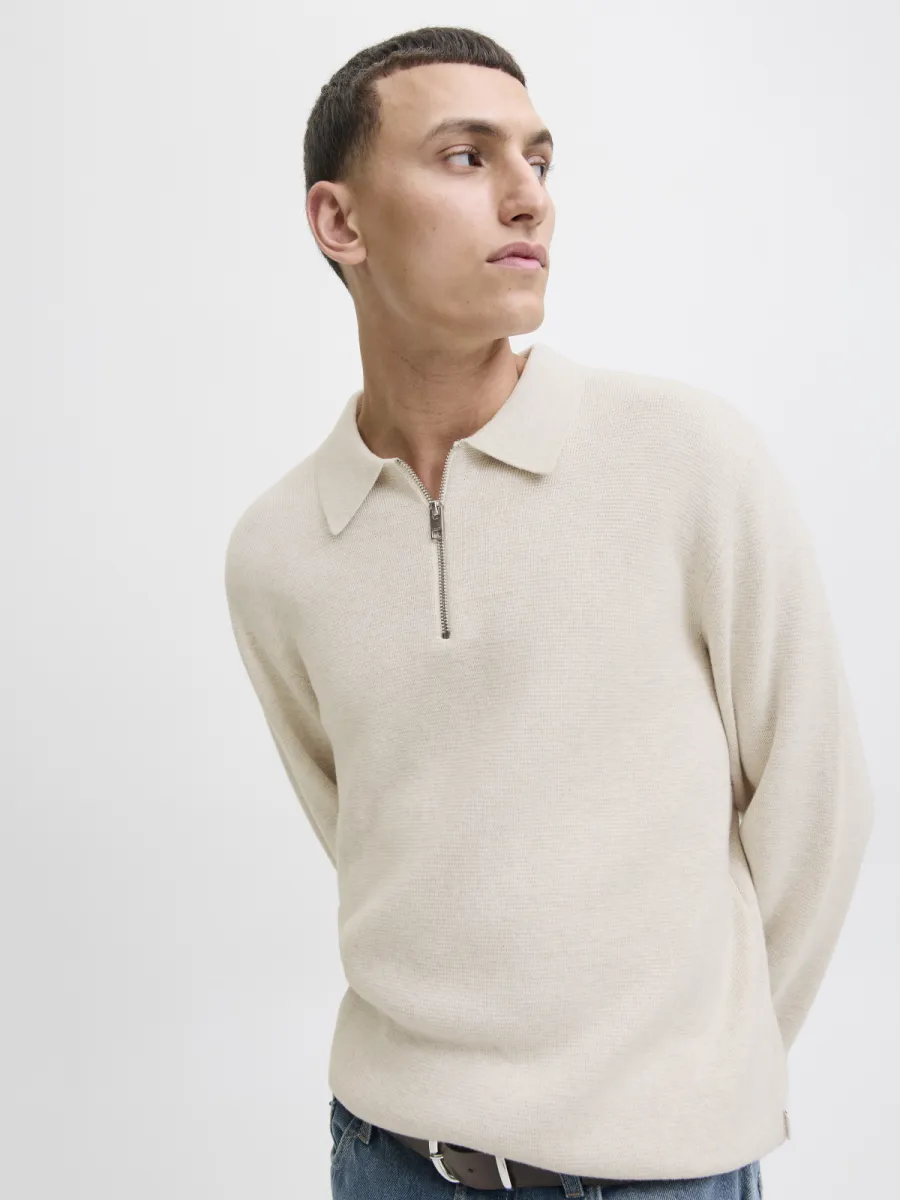 jack-jones-jprblamilano-stitch-knit-zip-polo-s-12281743-cloud-dancer-creme-2 JACK & JONES-JPRBLAMILANO STITCH KNIT ZIP POLO S-12281743-Cloud dancer-CREME