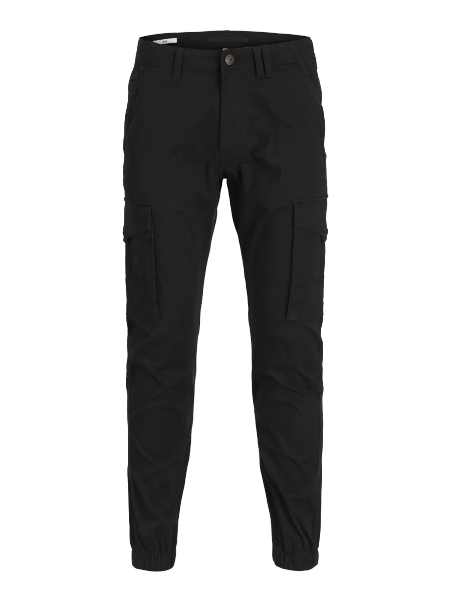 JACK & JONES-JPSTPAUL JJFLAKE AKM 542 BLACK-12139912-Black-BLACK