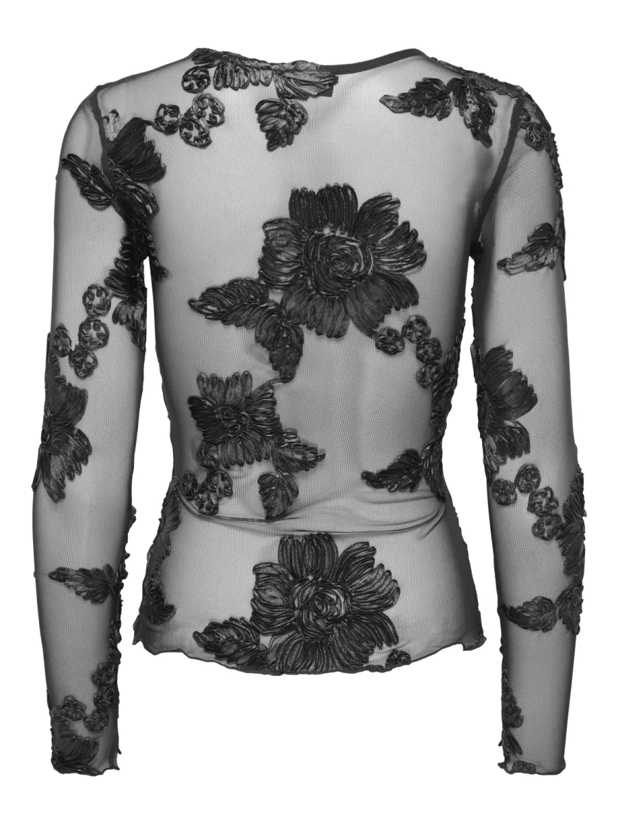 JDY-JDYCASABLANCA L/S TOP JRS DIA-15379869-Black-BLACK