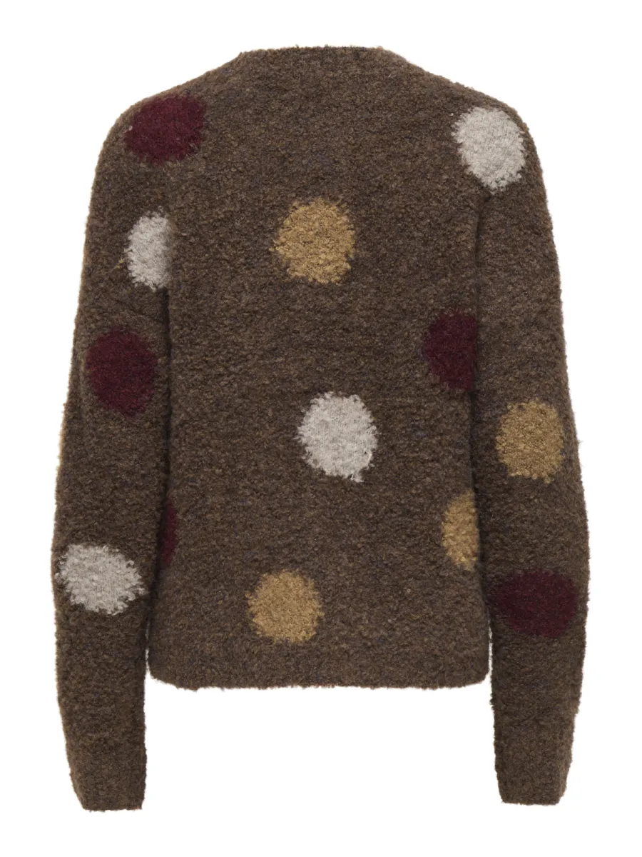 jdy-jdydottie-l-s-o-neck-dot-pullover-k-15383105-bison-bruin-1 JDY-JDYDOTTIE L/S O-NECK DOT PULLOVER K-15383105-Bison-BRUIN