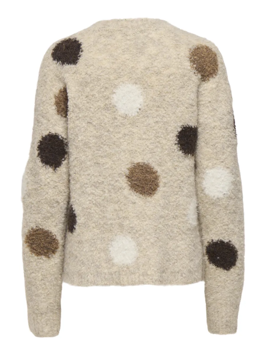 jdy-jdydottie-l-s-o-neck-dot-pullover-k-15383105-pussywillow-creme-1 JDY-JDYDOTTIE L/S O-NECK DOT PULLOVER K-15383105-Pussywillow-CREME