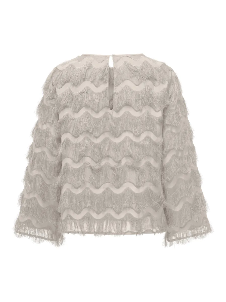 JDY-JDYKESHA L/S TOP WVN-15382857-Pumice Stone-STONE