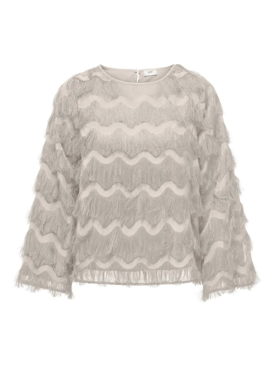 JDY-JDYKESHA L/S TOP WVN-15382857-Pumice Stone-STONE