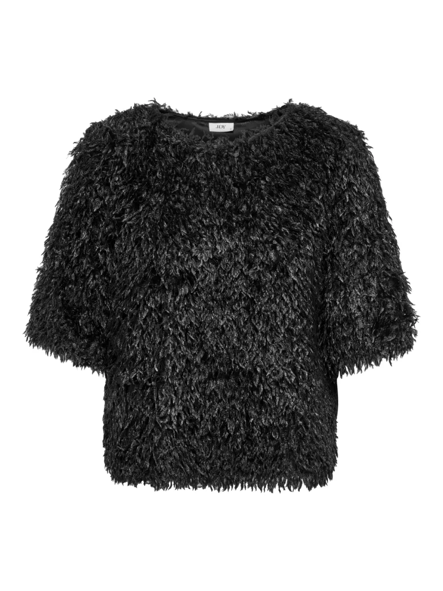 JDY-JDYMARTA LIFE 2/4 TOP JRS NOOS-15380253-Black-BLACK