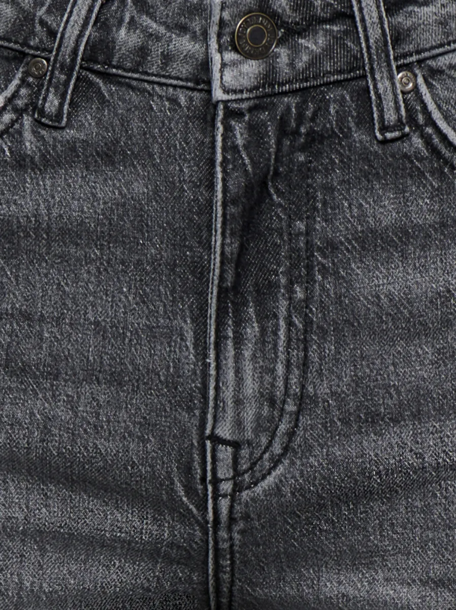 JDY-JDYSANDRA HW STONE STRAIGHT JEANS D-15379730-Medium Grey Denim-GRIJS COMBINATIES