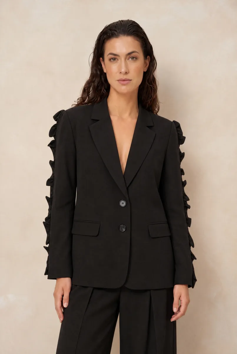 lofty-manner-jadie-rk44-ruffle-sleeve-zwart-1 LOFTY MANNER-Jadie-RK44-Ruffle Sleeve-ZWART