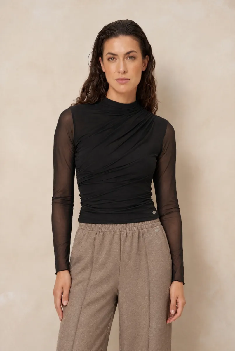 lofty-manner-jolien-rj13-draped-mesh-zwart-1 LOFTY MANNER-Jolien-RJ13-Draped Mesh-ZWART