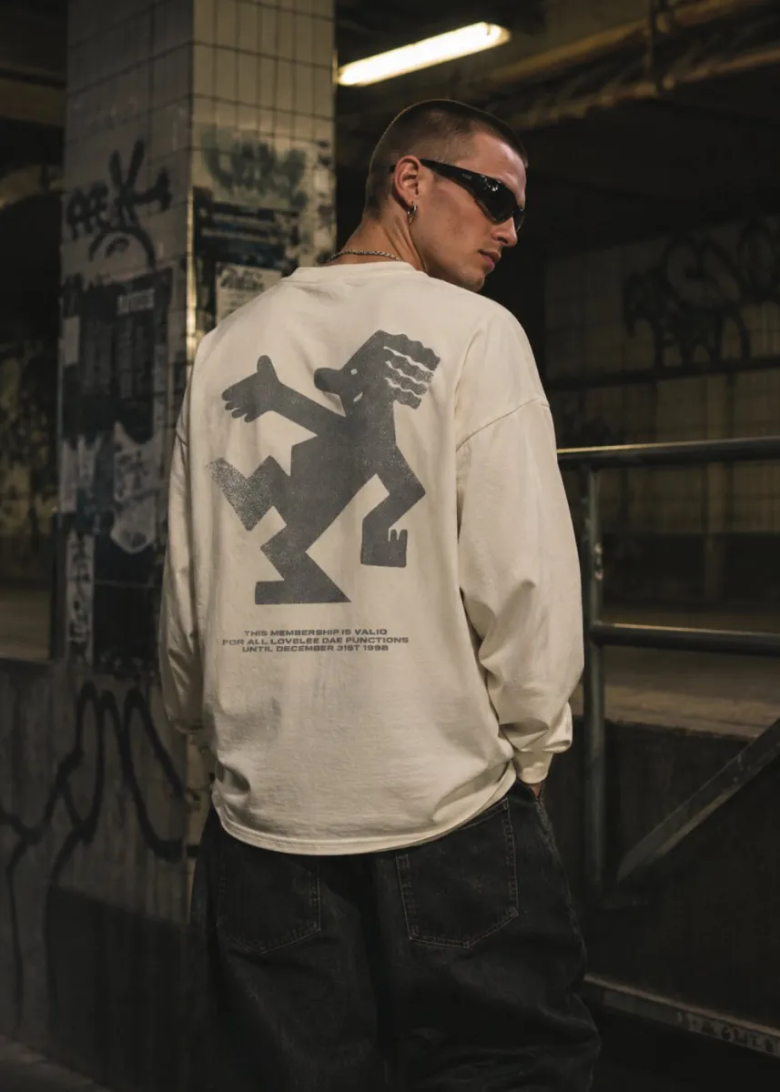 Lovelee Dae-Chuck jack logo LS-LLD000013-116 Vintage white-OFF WHITE