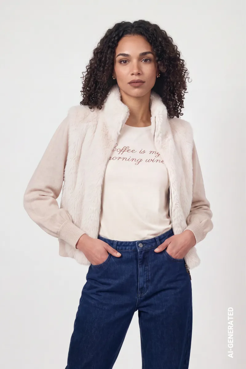 monari-cardigan-with-faux-fur-810180-163-creme-brulee-creme-2 Monari-Cardigan with faux fur-810180-163 Creme brulee-CREME
