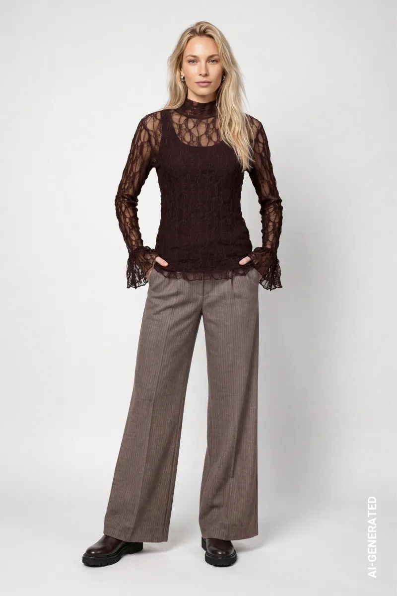 monari-lace-long-sleeve-shirt-810489-585-dark-brown-bruin-1 Monari-Lace long-sleeve shirt-810489-585 Dark brown-BRUIN