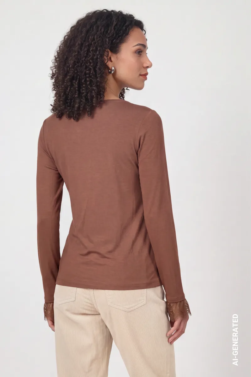 monari-long-sleeve-shirt-with-lace-810541-552-tiramisu-bruin-4 Monari-Long-sleeve shirt with lace-810541-552 Tiramisu-BRUIN