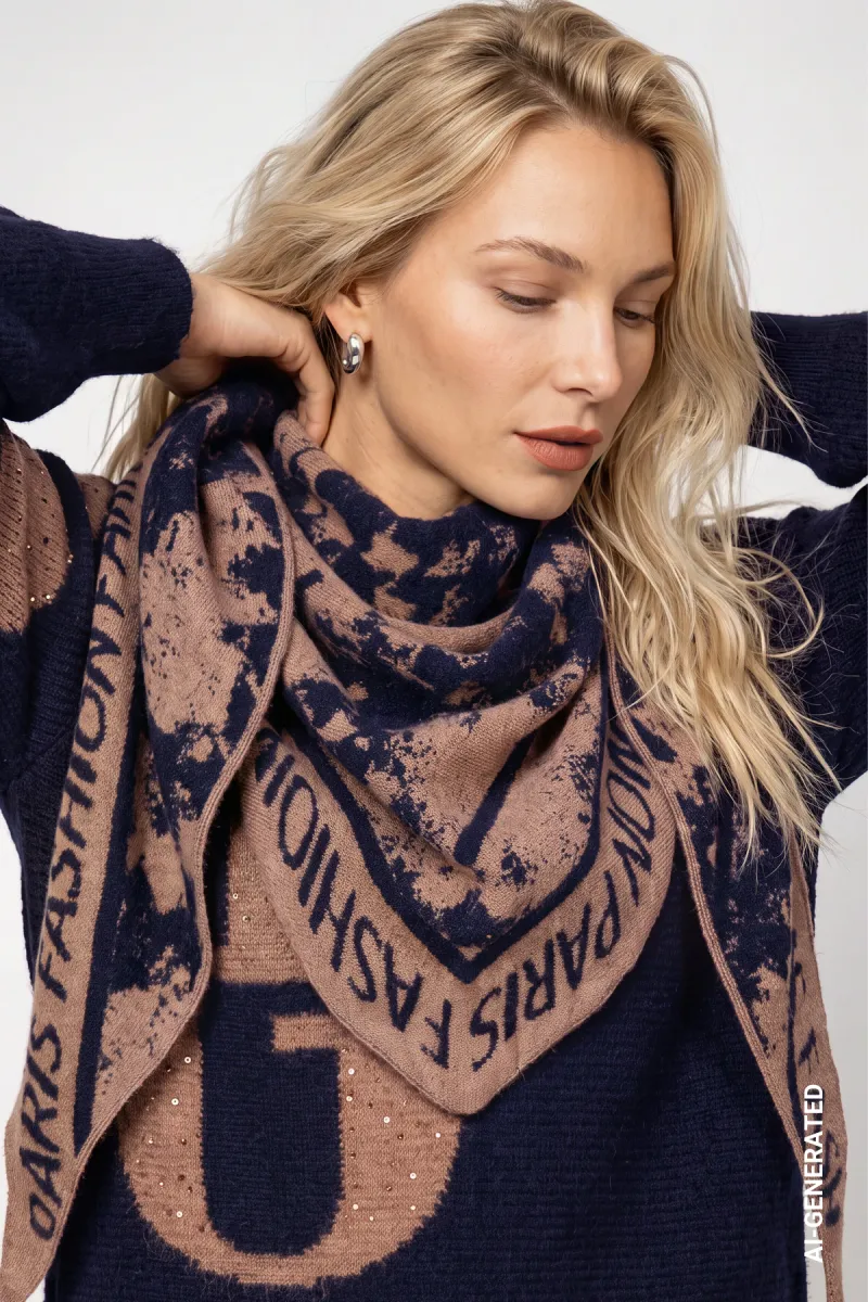 monari-scarf-with-jacquard-pattern-810388-554-tiramisu-pattern-bruin-2 Monari-Scarf with jacquard pattern-810388-554 Tiramisu pattern-BRUIN