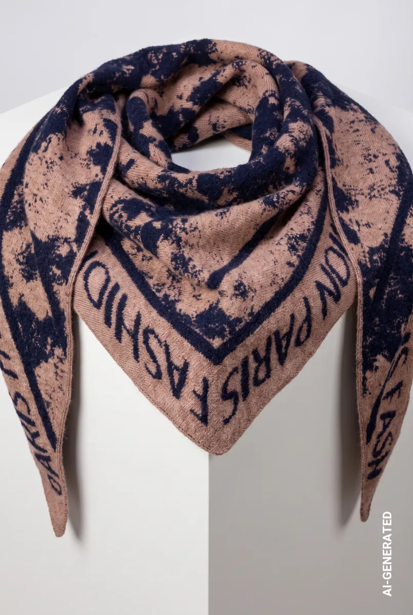monari-scarf-with-jacquard-pattern-810388-554-tiramisu-pattern-bruin-4 Monari-Scarf with jacquard pattern-810388-554 Tiramisu pattern-BRUIN