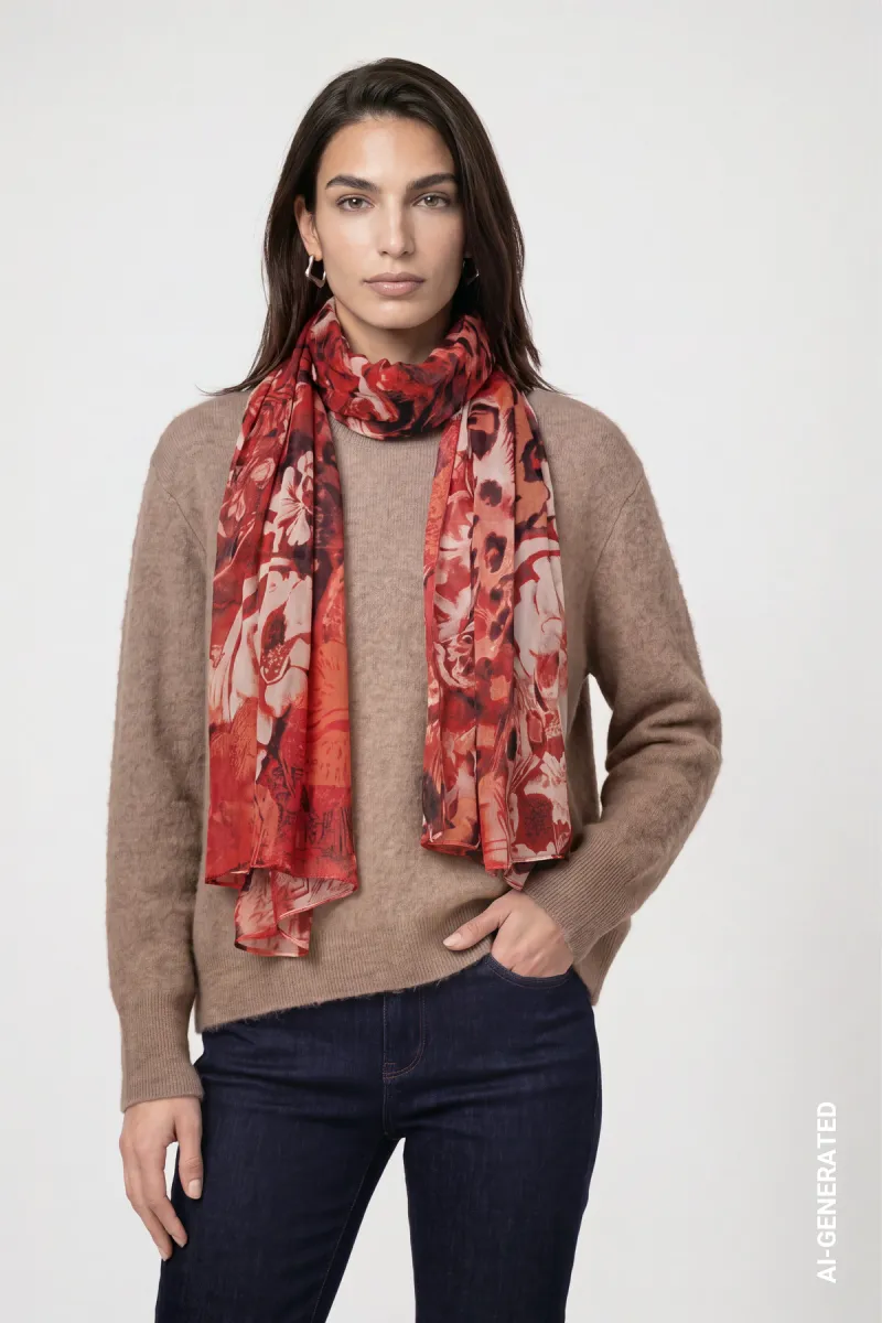 monari-scarf-with-leopard-floral-pattern-810266-265-autumn-red-pattern-rood-1 Monari-Scarf with leopard floral pattern-810266-265 Autumn red pattern-ROOD