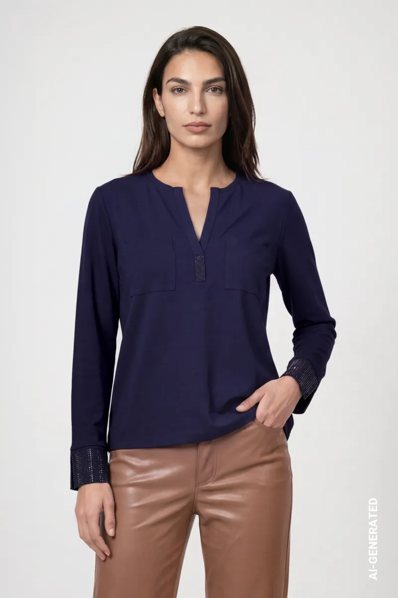 monari-shirt-blouse-with-rhinestones-810493-790-dark-blue-donker-blauw-2 Monari-Shirt blouse with rhinestones-810493-790 Dark blue-DONKER BLAUW