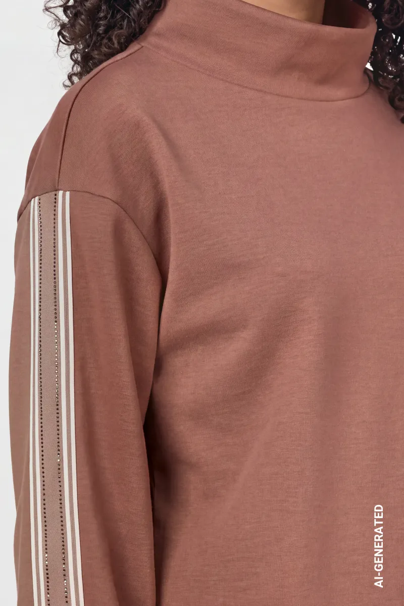 monari-sweatshirt-with-stripes-810534-552-tiramisu-bruin-2 Monari-Sweatshirt with stripes-810534-552 Tiramisu-BRUIN