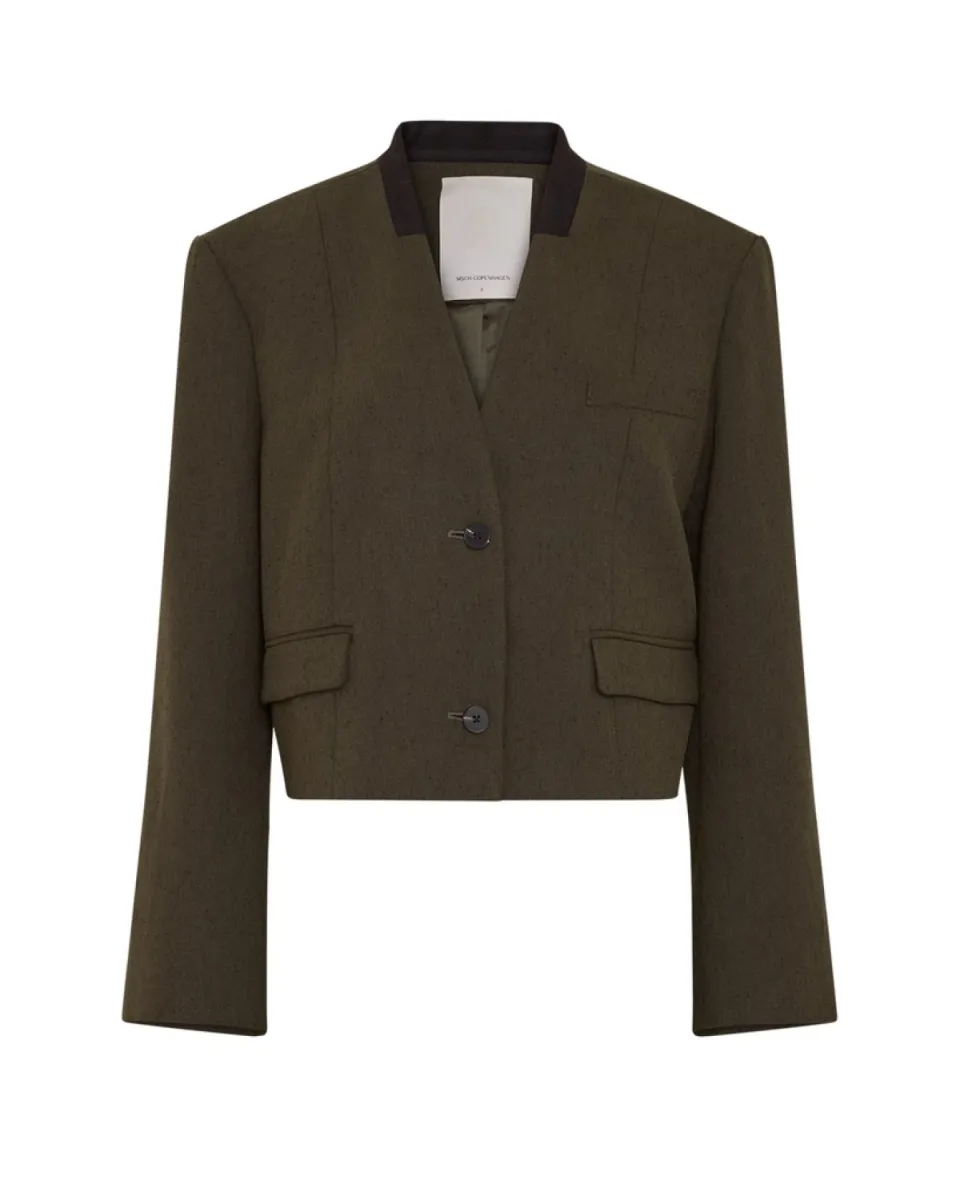 MOSS COPENHAGEN-Cabrie Jacket-20068-Forest-GROEN