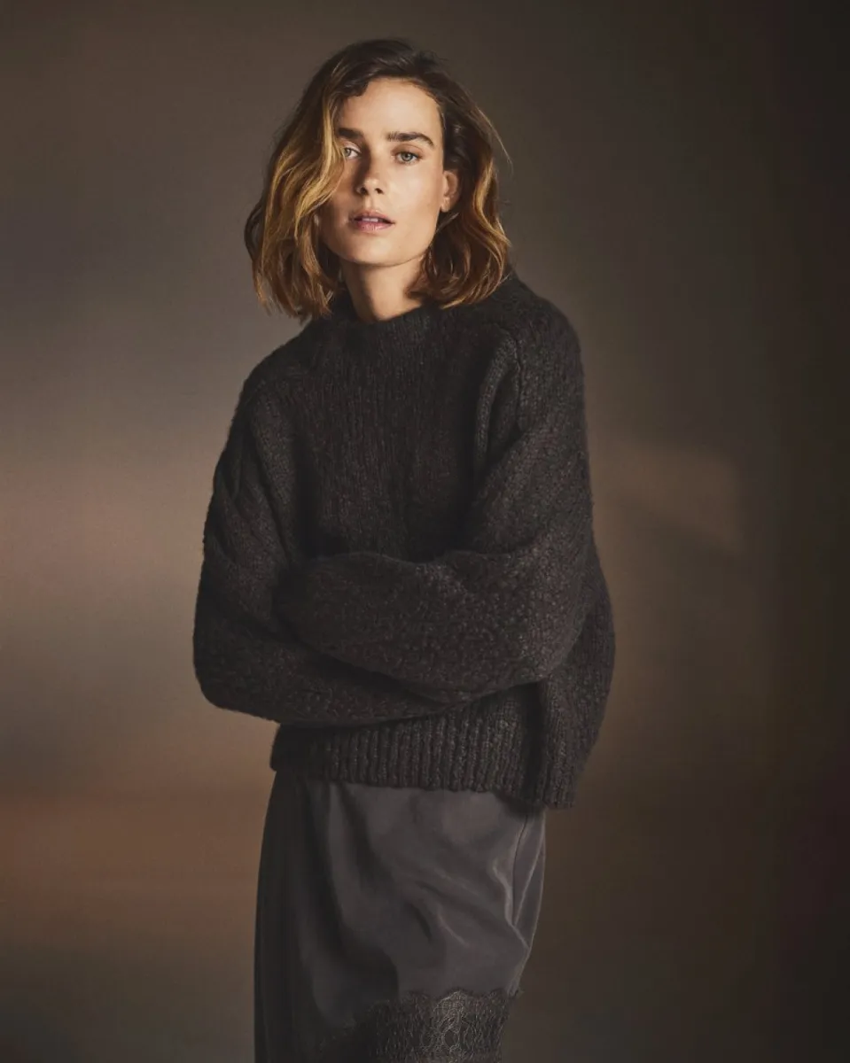 MOSS COPENHAGEN-Wigga M Pullover-20183-Mole-BRUIN