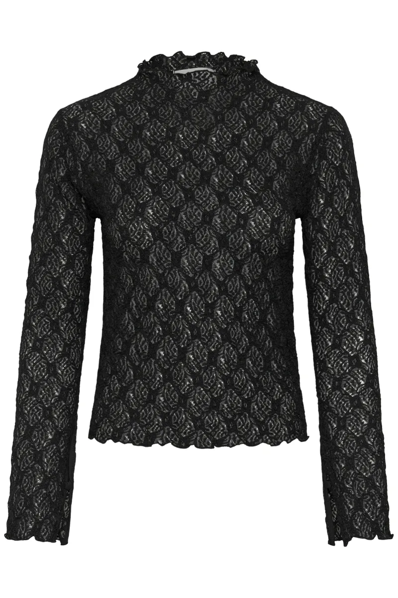 My Essential Wardrobe-Etta Turtleneck-10705819-100031-ZWART