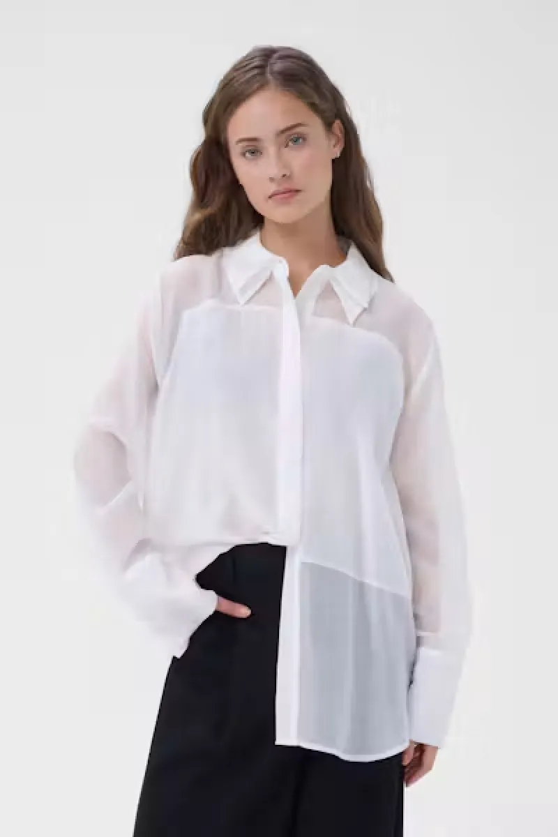 My Essential Wardrobe-Smilla Oversized Shirt-10705794-110602-CREME
