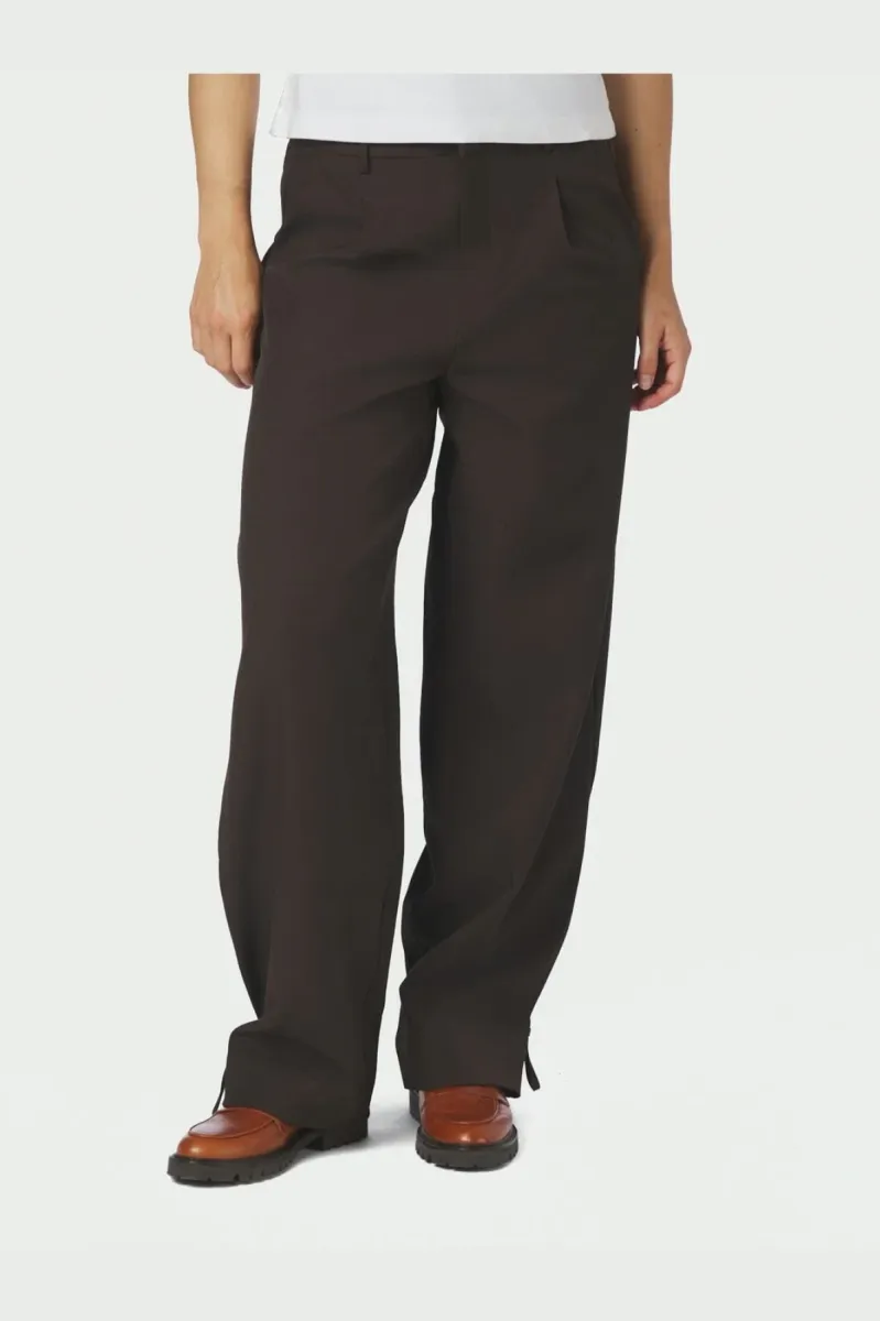 neo-noir-isotta-structure-tie-pants-170430-676-dark-brown-donker-bruin-2 Neo Noir-Isotta Structure Tie Pants-170430-676 Dark Brown-DONKER BRUIN