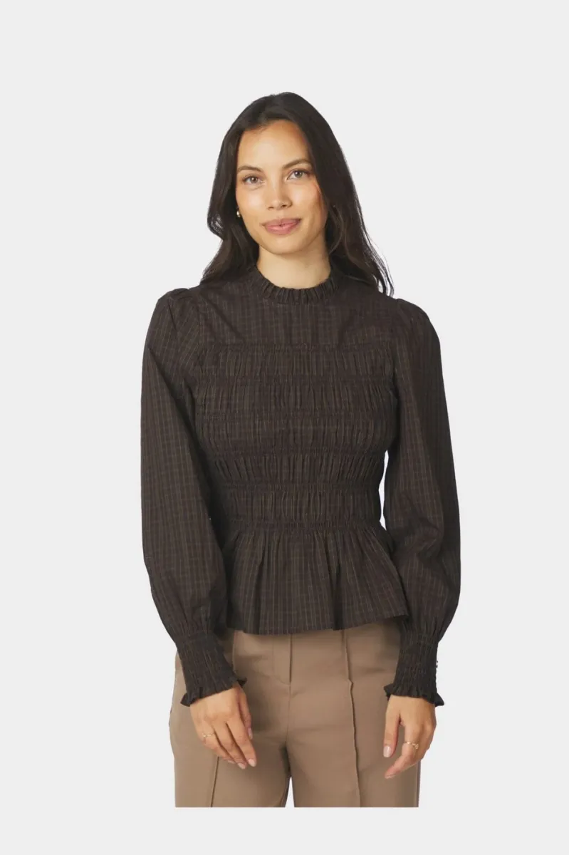 neo-noir-possa-big-check-blouse-170764-980-brown-check-bruin-combinaties-2 Neo Noir-Possa Big Check Blouse-170764-980 Brown Check-BRUIN COMBINATIES
