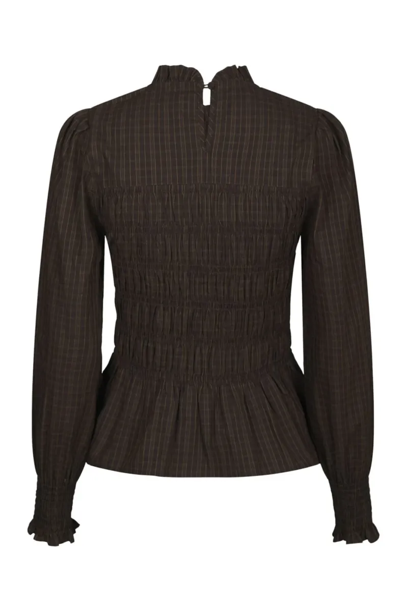 neo-noir-possa-big-check-blouse-170764-980-brown-check-bruin-combinaties-5 Neo Noir-Possa Big Check Blouse-170764-980 Brown Check-BRUIN COMBINATIES
