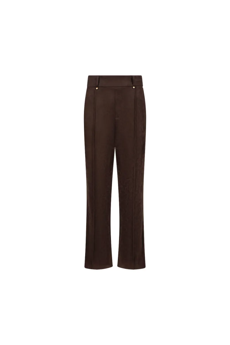 nukus-jill-pant-suedine-nkf09121-334-chocolate-chocolade-4 NUKUS-Jill Pant Suedine-NKF09121-334 Chocolate-CHOCOLADE