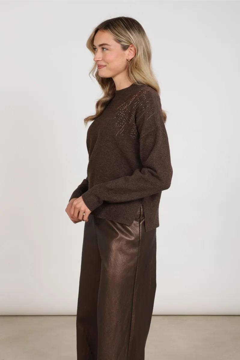 NUKUS-Meike-NKF03101-334 Chocolate-CHOCOLADE