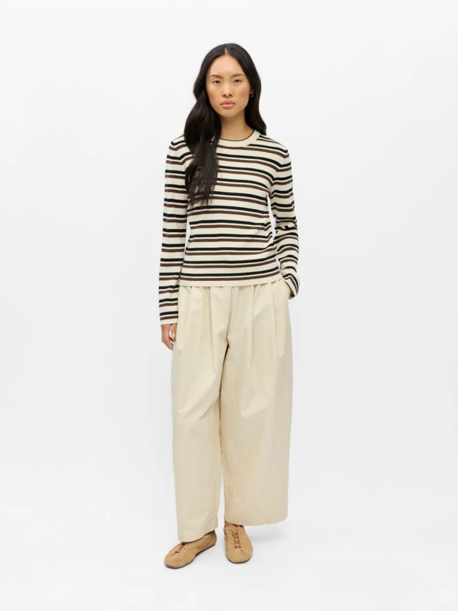 object-objester-l-s-re-knit-pullover-noos-23050584-birch-black-carafe-creme-2 OBJECT-OBJESTER L/S RE KNIT PULLOVER NOOS-23050584-Birch Black Carafe-CREME