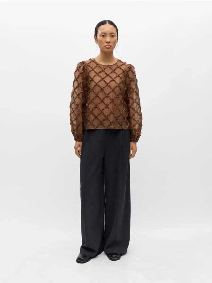 object-objluisa-l-s-re-o-neck-top-146-23049907-carafe-bruin-2 OBJECT-OBJLUISA L/S RE O-NECK TOP 146-23049907-Carafe-BRUIN
