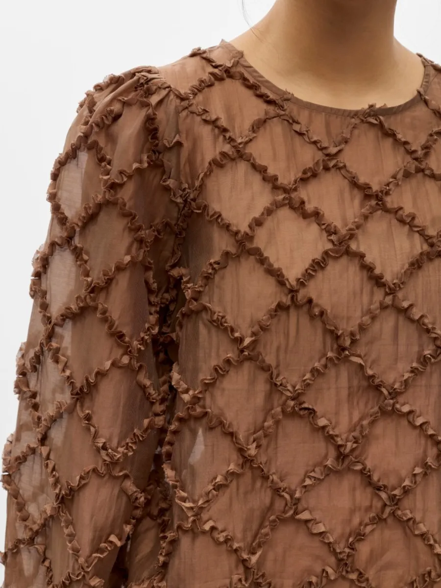 object-objluisa-l-s-re-o-neck-top-146-23049907-carafe-bruin-3 OBJECT-OBJLUISA L/S RE O-NECK TOP 146-23049907-Carafe-BRUIN