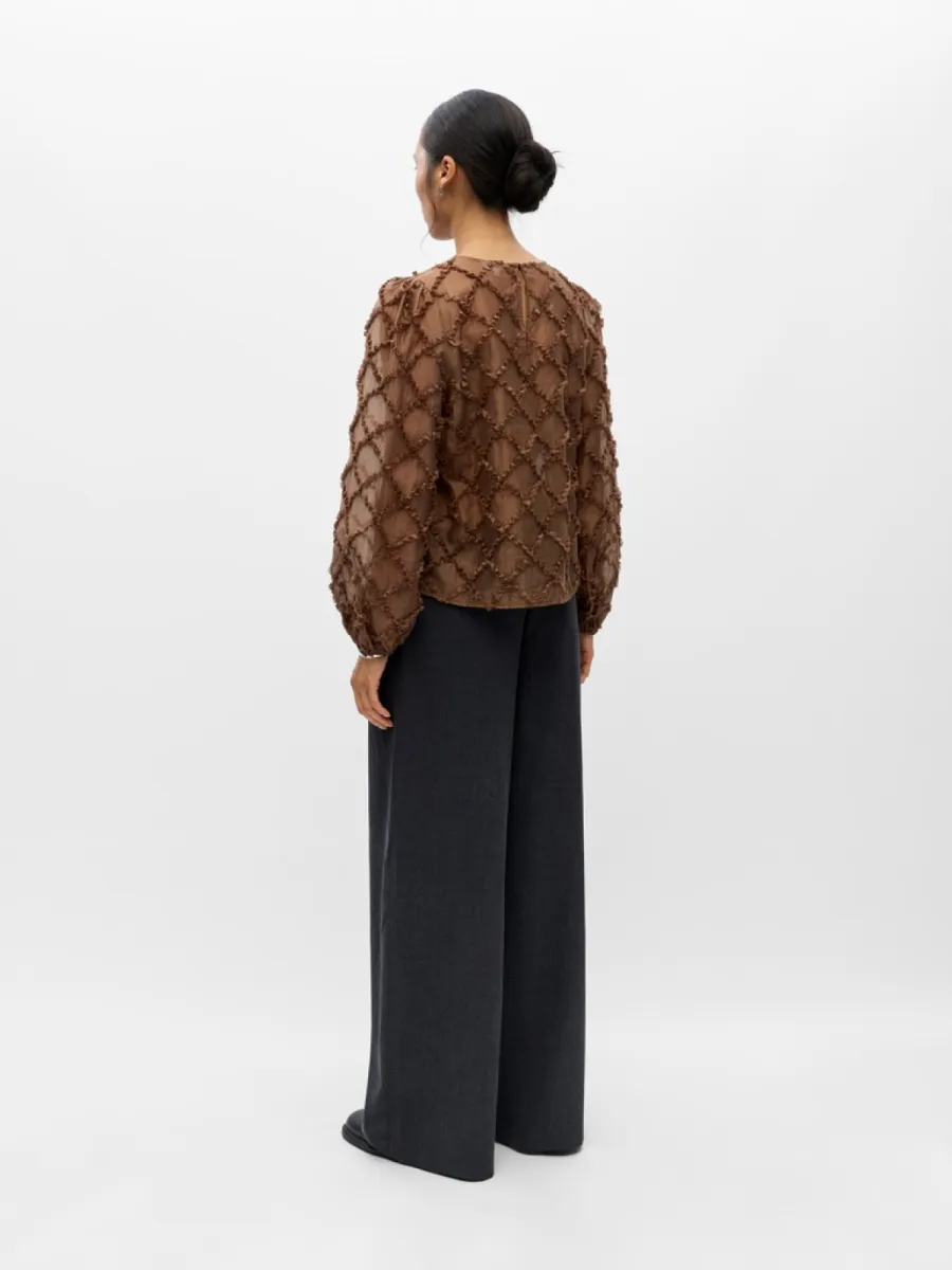 object-objluisa-l-s-re-o-neck-top-146-23049907-carafe-bruin-4 OBJECT-OBJLUISA L/S RE O-NECK TOP 146-23049907-Carafe-BRUIN
