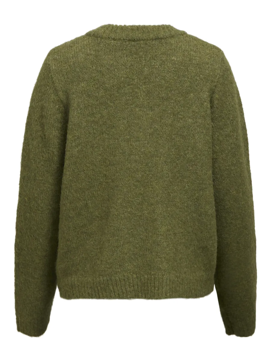 object-objmelea-l-s-re-knit-pullover-148-23050294-martini-olive-olijf-5 OBJECT-OBJMELEA L/S RE KNIT PULLOVER 148-23050294-Martini Olive-OLIJF