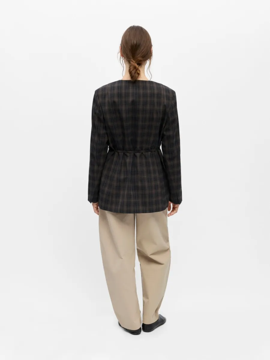 object-objsoley-re-tie-blazer-146-23049521-carafe-checks-blue-shadow-bruin-combinaties-4 OBJECT-OBJSOLEY RE TIE BLAZER 146-23049521-Carafe Checks Blue Shadow-BRUIN COMBINATIES