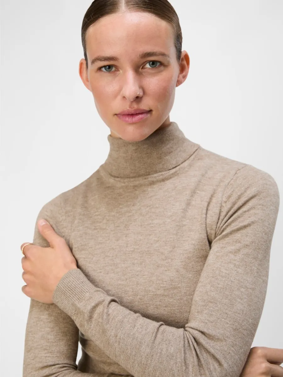 object-objthess-l-s-rollneck-knit-pullover-23033228-desert-taupe-taupe-2 OBJECT-OBJTHESS L/S ROLLNECK KNIT PULLOVER-23033228-Desert Taupe-TAUPE