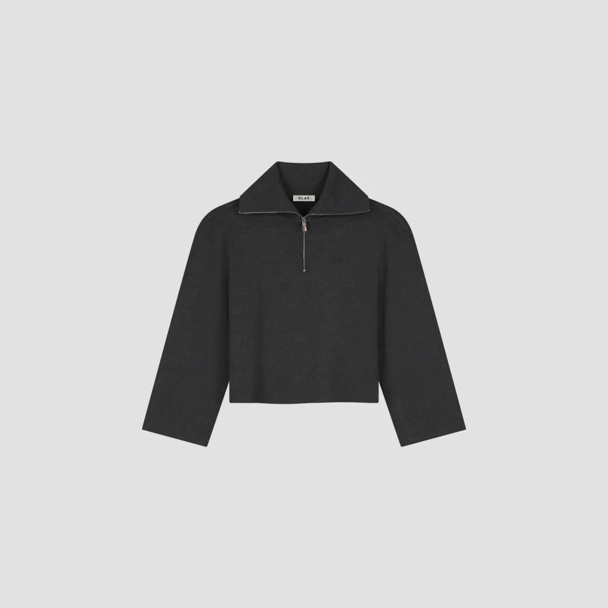 olaf-half-zip-rib-sweat-w270200-charcoal-donker-grijs-grafiet-3 Olaf-Half zip rib sweat-W270200-Charcoal-DONKER GRIJS/GRAFIET