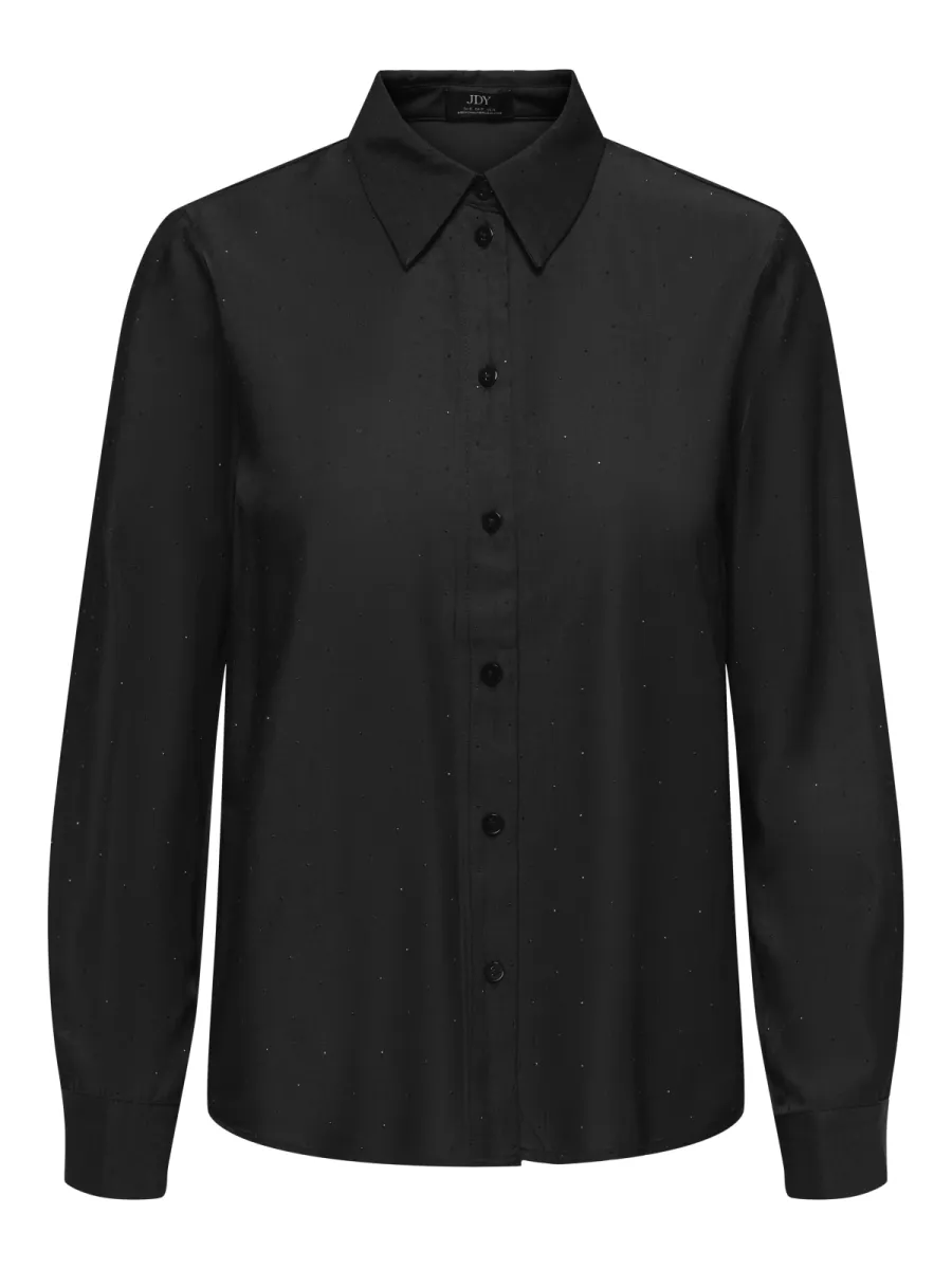 ONLY-JDYVILMA L/S SHIRT WVN-15382766-Black-ZWART COMBINATIES
